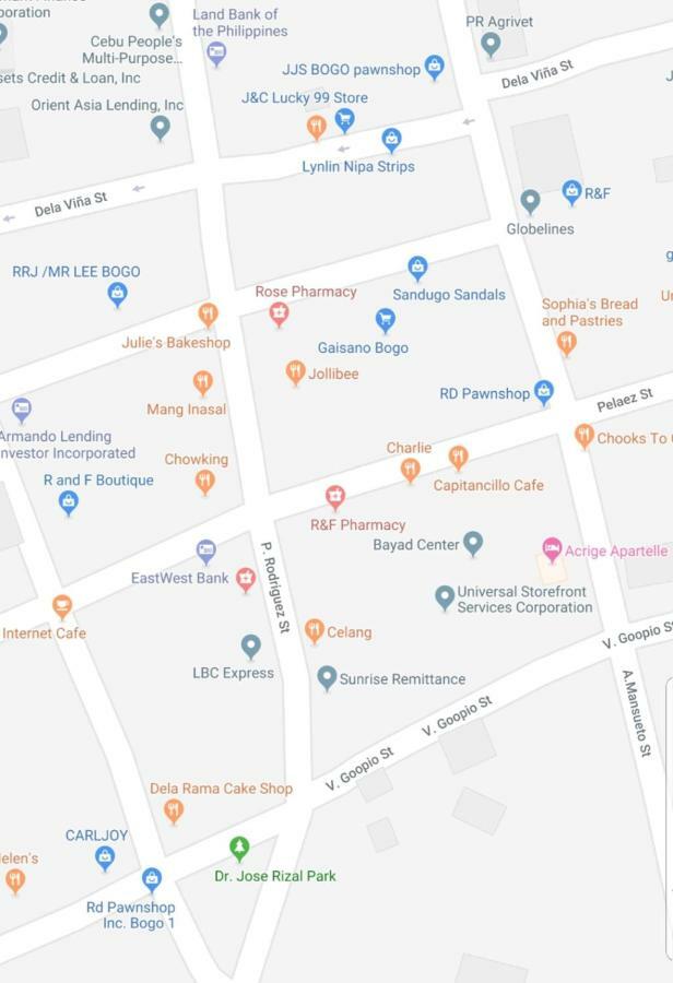 Acrige Apartelle 2-4 Pax Queen @ Heart Of Bogo City Banban Bagian luar foto